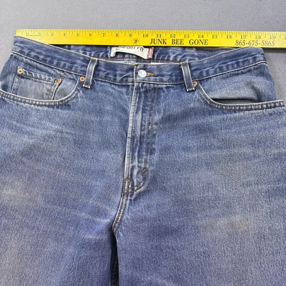 Vintage Levis 560 Jeans 38x34 Blue Regular Fit Denim Cotton 90s